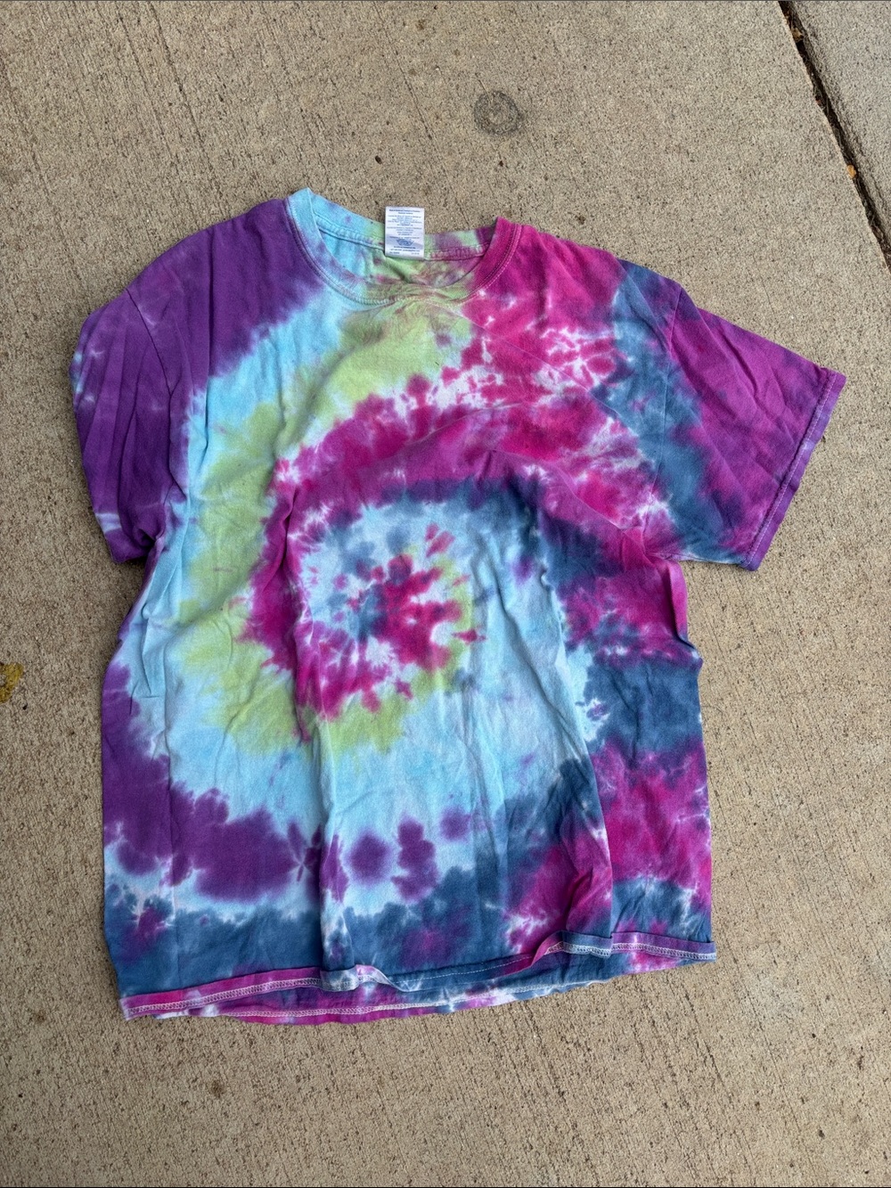Tie-Dye Spiral T-Shirt
